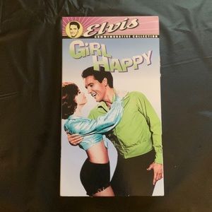 Elvis Girl Happy VHS Tape